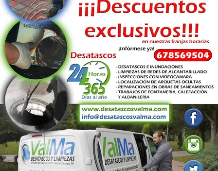 Desatascos ValMa Valladolid – fontanero en Valladolid