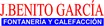 Logo de Fontanería y Calefacción J. Benito García